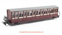 GR-602A Peco FR Short Bowsider Bogie Coach - Red & Cream No.17